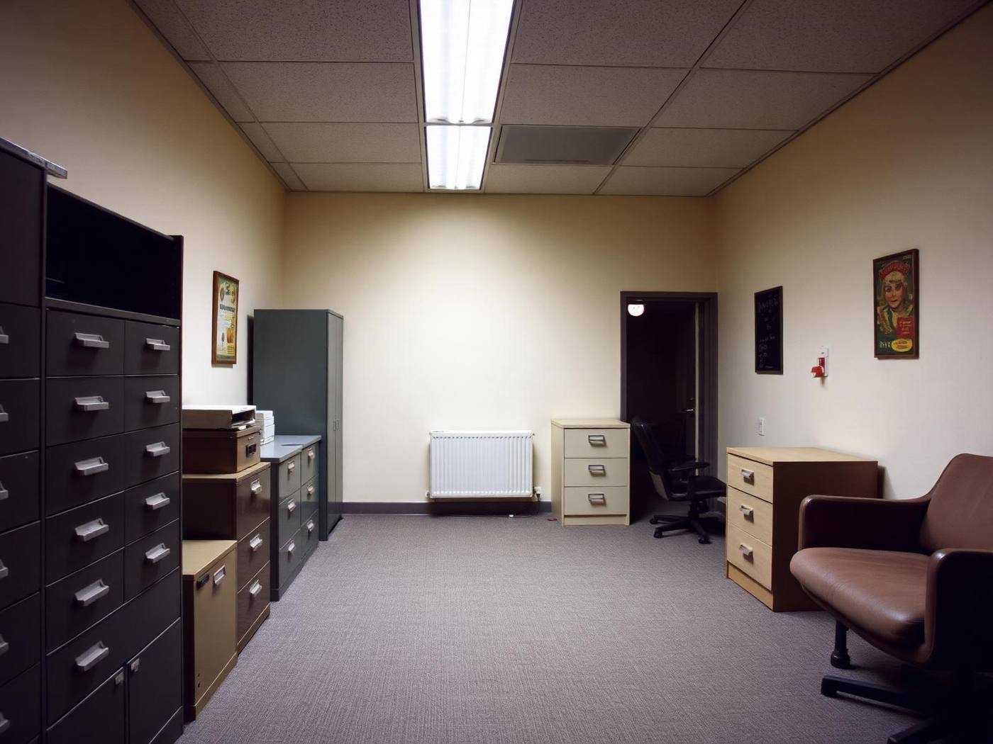 Before and after comparison, Existing space